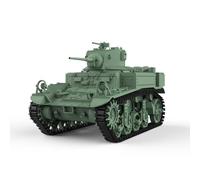 MRY-SFW 1/64 S escala kit de construcción militar tanque ligero estadounidense M3A1 Stuart