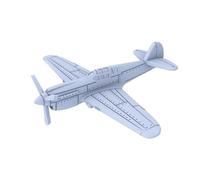 MRY-SFW 1/700 Modelo militar US P-40E-1 Warhawk Fighter Aircraft Takeoff Mode Kit de modelo de la Fuerza Aérea