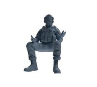 MRY-SFW 1/72 Modern American Mercenary Conversation 2 Grupo de cuatro personas