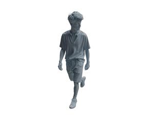MRY-SFW 1/87 Streetwear Style Man Character Modern Model 4 pcs