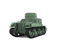 MRY-SFW Army Tank 1/87 HO Scale Railway Military Model Kit US M2A1 Medium Tank