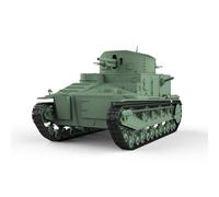 MRY-SFW HO Scale Railway - Kit de modelo militar British Vickers Mk.I Tanque mediano