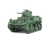 MRY-SFW Kit de modelo militar 1/200 US M3A1 Stuart tanque ligero
