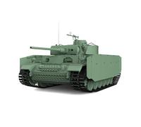 MRY-SFW - Kit de modelo militar de la Segunda Guerra Mundial con depósito 1:48 25 mm Pz.Kpfw.III Ausf.M