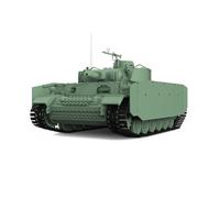 MRY-SFW - Kit de modelo militar de la Segunda Guerra Mundial con depósito 1:48 25 mm Pz.Kpfw.III Ausf.N