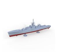 MRY-SFW Maqueta militar 1/1250 destructor alemán Z21, Z4 del año 1960 con forma de quilla completa