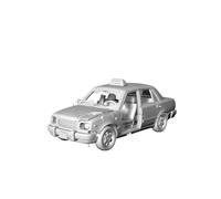 MRY-SFW Miniatura de juego de guerra postapocalíptico de taxi clásico dañado 1/350