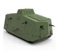 MRY-SFW Vehículo blindado de asalto alemán A7V modelo militar 1/76