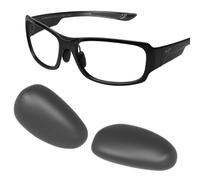 Mryok Almohadilla nasal de repuesto para gafas de sol Maui Jim Guardrails MJ327 - Opciones, gris, Talla única
