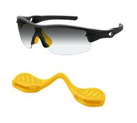 Mryok Almohadillas de nariz de repuesto para gafas de sol Oakley Sphaera Slash OO9499 de 36 mm - Opciones, amarillo, Low Bridge Fit