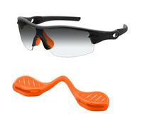 Mryok Almohadillas de nariz de repuesto para gafas de sol Oakley Sphaera Slash OO9499 de 36 mm - Opciones, naranja, High Bridge Fit