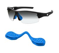 Mryok Almohadillas de nariz de repuesto para gafas de sol Oakley Sphaera Slash OO9499 de 36 mm - Opciones, azul celeste, High Bridge Fit