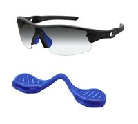 Mryok Almohadillas de nariz de repuesto para gafas de sol Oakley Sphaera Slash OO9499 de 36 mm - Opciones, azul, High Bridge Fit