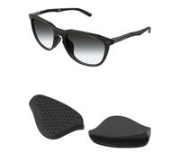 Mryok Almohadillas de nariz de repuesto para gafas de sol Oakley Thurso OO9286 - Opciones, Ajuste asiático negro, Talla única