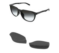 Mryok Almohadillas de nariz de repuesto para gafas de sol Oakley Thurso OO9286 - Opciones, Gris ajuste europeo, Talla única