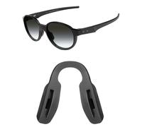 Mryok Almohadillas de nariz de repuesto para gafas Oakley Hex Jector OX8032, ajuste asiático negro