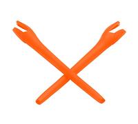 Mryok Almohadillas de repuesto para gafas de sol Oakley Radar EV Path OO9208 / Asian Fit OO9275 / Pitch OO9211 - Opciones, Anaranjado, talla única