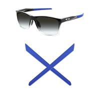 Mryok Almohadillas de repuesto para gafas de sol Oakley Shackle OO9507D - Opciones, azul, Talla única