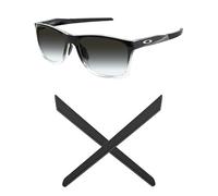 Mryok Almohadillas de repuesto para gafas de sol Oakley Shackle OO9507D - Opciones, Negro, Talla única