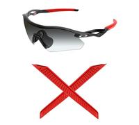 Mryok Almohadillas de repuesto para gafas Oakley Radar Plate OO9495D - Opciones, rosso, Talla única