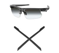 Mryok Calcetines de repuesto para gafas de sol Oakley Bisphaera OO9400, color negro
