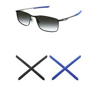 Mryok Calcetines de repuesto para gafas de sol Oakley Socket 5.0 OX3217 / Socket 5.5 OX3218, Azul y negro., Talla única