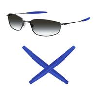 Mryok Calcetines de repuesto para gafas de sol Oakley Whisker/Square Whisker/Juliet/Big Square Wire/A Wire - Opciones, Azul, Talla única