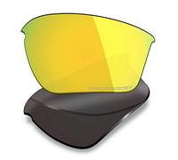 Mryok - Cristales de repuesto para Oakley Half Jacket 2.0 XL OO9154 Corrosión antiagua polarizada - oro de 24 quilates Talla única