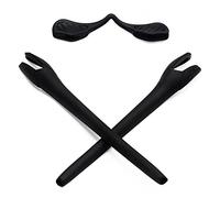 Mryok Kits de almohadillas de repuesto para gafas de sol Oakley Radar EV Path OO9208 / Pitch OO9211 / Asian Fit OO9275, Negro, Talla única