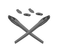 Mryok Kits de almohadillas de repuesto para Oakley Flak 2.0 OO9295 / 2.0 XL OO9188 - Opciones, Gris, One Size