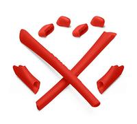 Mryok Kits de piezas nasales de repuesto para Oakley Half Jacket/Half Jacket XLJ/Half Jacket Asian Fit Sunglass - Rojo