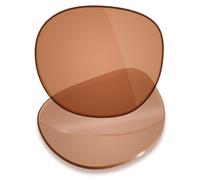 Mryok Lentes de repuesto compatibles con gafas de sol Ray-Ban RB2197 de 52 mm, polarizadas HD, protección UV, resistentes a los impactos, Marrón, Talla única