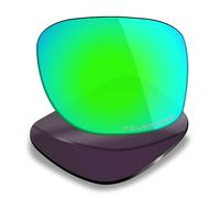 Mryok Lentes de repuesto compatibles con lentes de sol Ray-Ban RB3447V de 50 mm/RX3447V de 50 mm, polarizados HD, protección UV, resistentes a los impactos, Espejo verde esmeralda, Talla única
