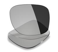 Mryok Lentes de repuesto compatibles con lentes de sol Ray-Ban RB3447V de 50 mm/RX3447V de 50 mm, polarizados HD, protección UV, resistentes a los impactos, Gris fotocromático anti luz azul, Talla