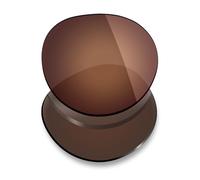 Mryok Lentes de repuesto compatibles con lentes de sol Ray-Ban RB3447V de 53 mm/RX3447V de 53 mm, polarizados HD, protección UV, resistentes a los impactos, Marrón bronce, Talla única
