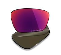 Mryok Lentes de repuesto compatibles con Oakley Crosslink Sweep OX8031 55 mm - Opciones, Espejo de sol de medianoche, Talla única