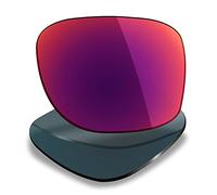 Mryok Lentes de repuesto compatibles con Oakley Crosslink Sweep OX8031 55 mm - Opciones, Espejo de sol de medianoche, Talla única