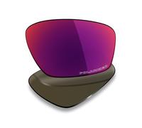 Mryok Lentes de repuesto compatibles con Oakley Crosslink Zero OX8076 56 mm - Opciones, Espejo de sol de medianoche, Talla única