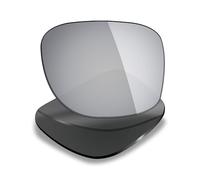 Mryok Lentes de repuesto compatibles con Oakley Holbrook XXL OO9487 - Opciones, Espejo de titanio plateado, Talla única