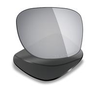 Mryok Lentes de repuesto compatibles con Oakley Hyperlink OX8051 54 mm - Opciones, Espejo de titanio plateado, Talla única