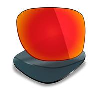 Mryok Lentes de repuesto compatibles con Oakley Hyperlink OX8051 54 mm - Opciones, Espejo rojo fuego, Talla única