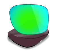 Mryok Lentes de repuesto compatibles con Oakley Hyperlink OX8051 54 mm - Opciones, Espejo verde esmeralda, Talla única
