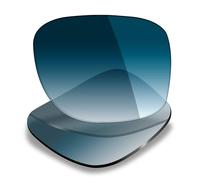Mryok Lentes de repuesto compatibles con Oakley Hyperlink OX8051 54 mm - Opciones, Tinte degradado azul, Talla única