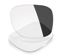 Mryok Lentes de repuesto compatibles con Oakley Pitchman R Carbon OX8149 50 mm - Opciones, Adapt Gray Photochromic, Talla única