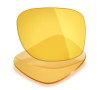 Mryok Lentes de repuesto compatibles con Oakley Pitchman R Carbon OX8149 50 mm - Opciones, Amarillo HD, Talla única