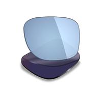 Mryok Lentes de repuesto compatibles con Oakley Pitchman R Carbon OX8149 50 mm - Opciones, Espejo azul agua profunda, Talla única