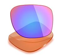 Mryok Lentes de repuesto compatibles con Ray-Ban Meta Wayfarer RW4006 50 mm - Opciones, Polarizado: rosa cobalto, Talla única
