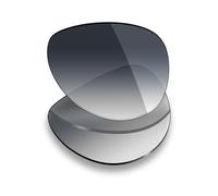 Mryok Lentes de repuesto compatibles con Ray-Ban RB3386 de 63 mm. Opciones, No polarizado: tinte degradado gris, Talla única