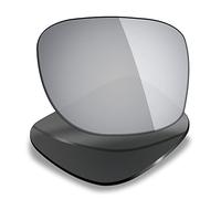 Mryok Lentes de repuesto para Arnette Swindle AN4218-57 mm - Opciones, Polarizado - titanio plateado., Talla única
