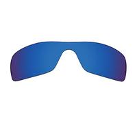 Mryok Lentes de repuesto para Oakley Batwolf OO9101-27 mm - Opciones, Polarizado, azul pacífico, Talla única